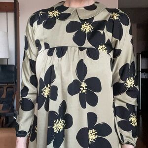 Floral Long Sleeve Dress